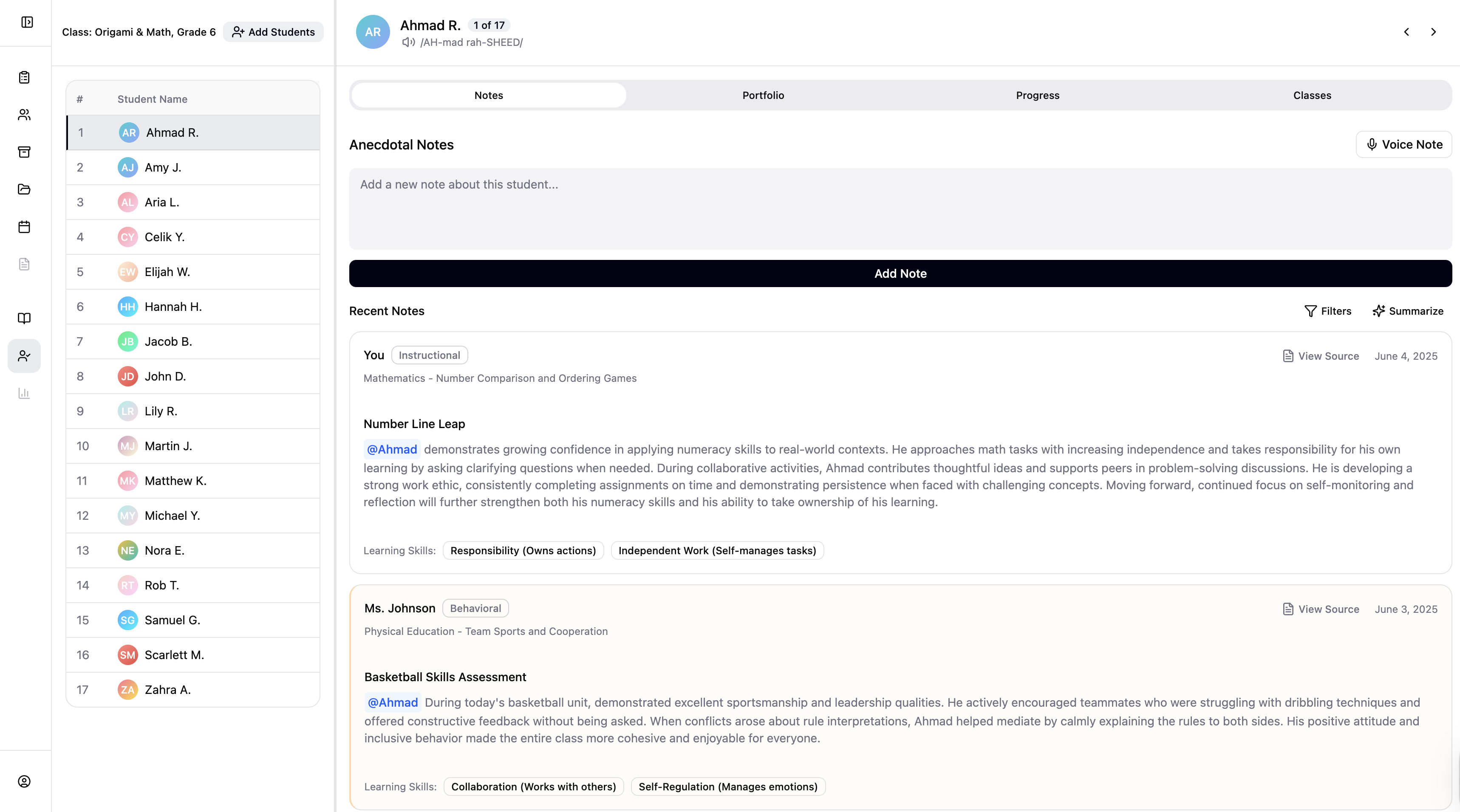 Real-Time Progress Monitoring Interface