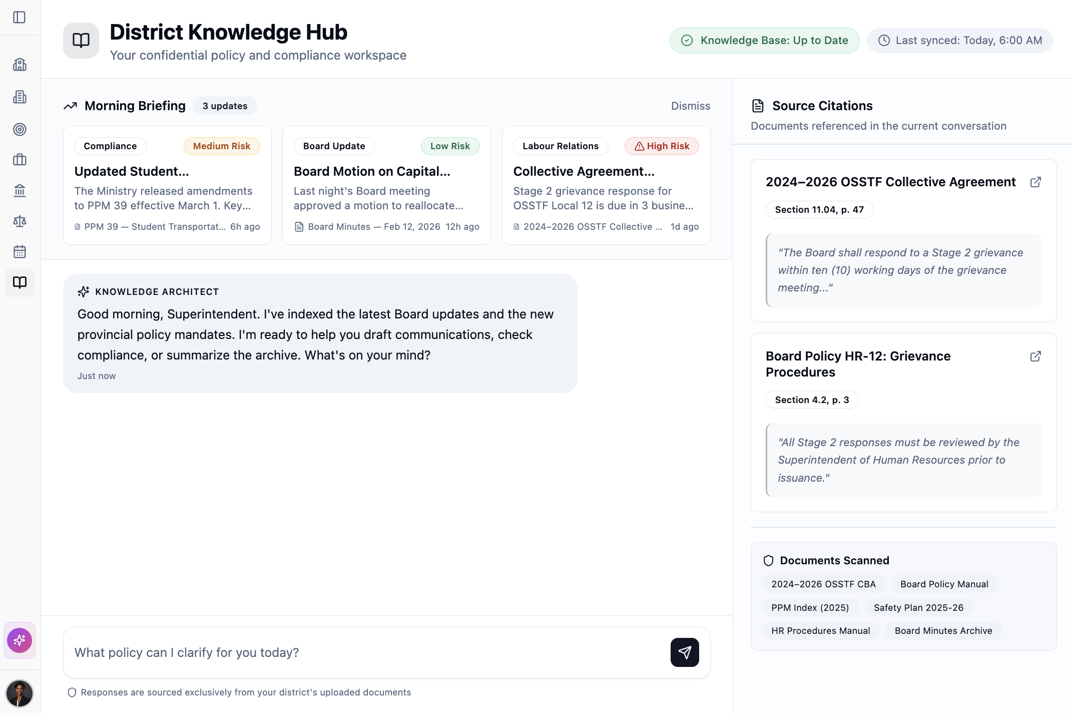 The District Knowledge Hub